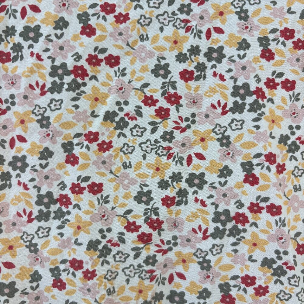 Petit Bateau Girl Floral Dress, Size 4 - Picture 4 of 4